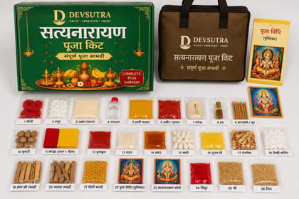 DevSutra Satyanarayan Puja Kit – Complete Puja Samagri
