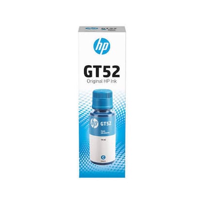 Hp Gt52 70 Ml Cyan Original Ink Bottle (m0h54aa)