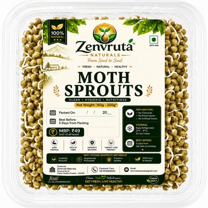 Zenvruta Naturals moth sprouts 200g
