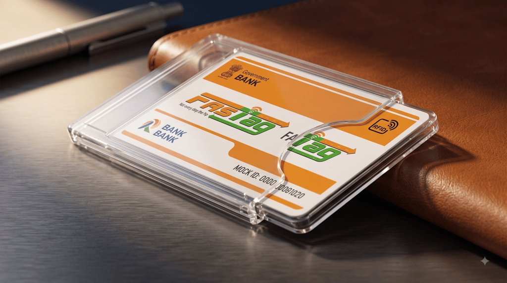FASTag RFID Toll Tag Holder