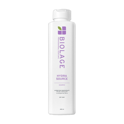 BIOLAGE Professional Hydrasource Shampoo with Aloe, Deeply Moisturizes&Hydrates Dry Hair (400 ml)