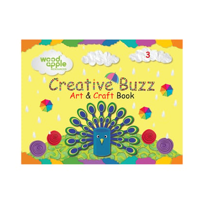 Creative Art Projects Book for Class 3 | Age 8–10 Years | 21 Exciting Painting, Collage & Craft Activities