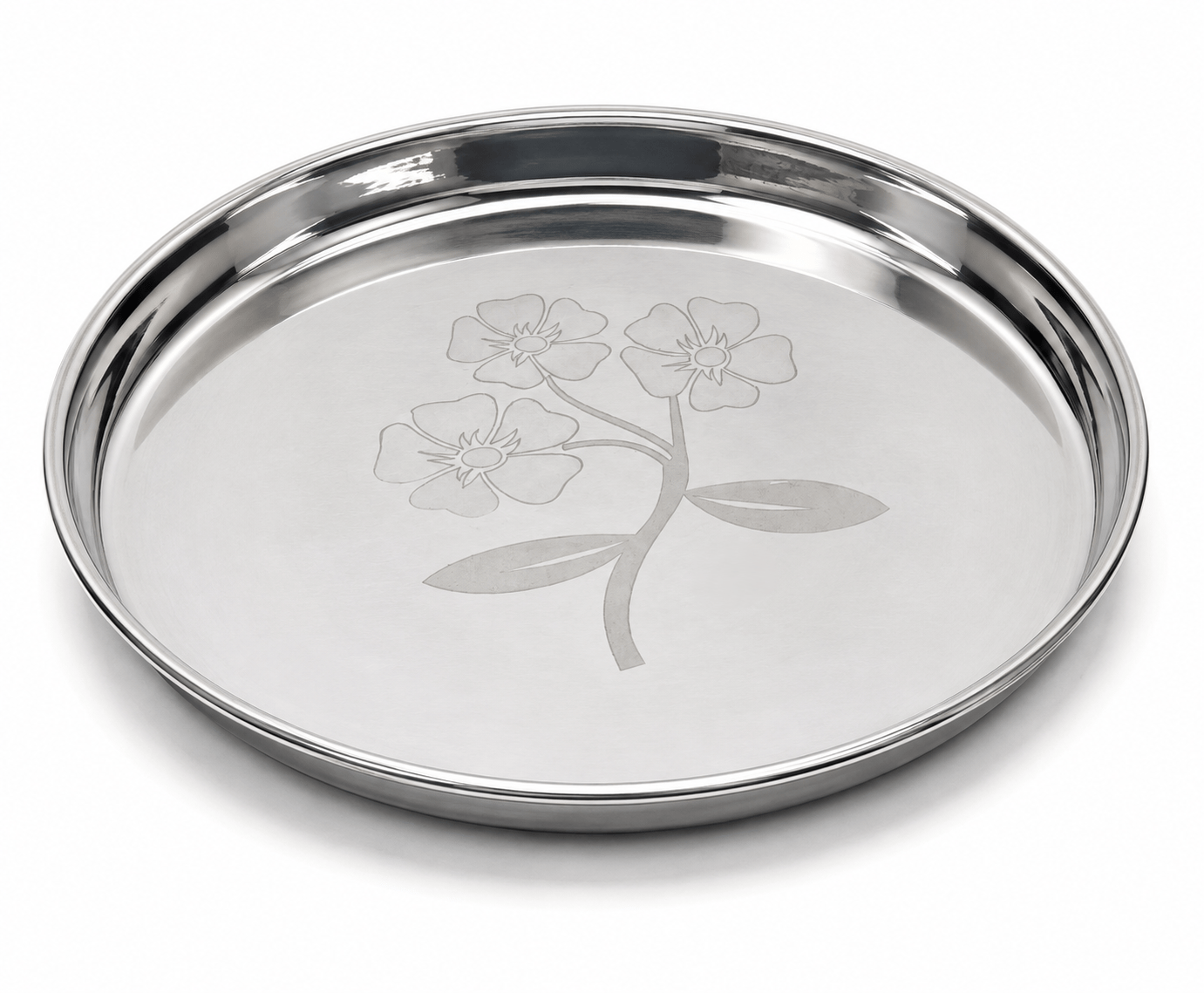 Premium Stainless Steel Thali (Khoncha)