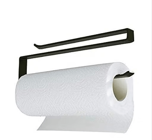 Iron Toilet Paper & Towel Holder with Storage Shelf - Bundle of 2