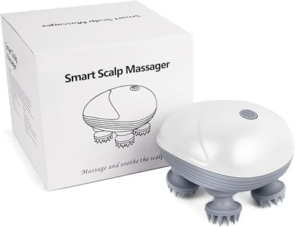  Electric Scalp Massager, Promotes Hair Growth,Waterproof Handheld Portable Cordless Smart Scalp Massager, Head Scratcher for Full Body Massage, Deep Clean and Stress Relax