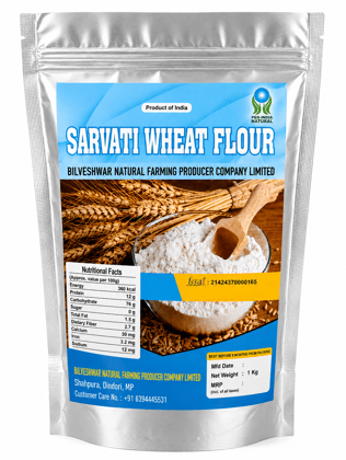 Sarvati Wheat Flour - 1kg