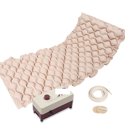 Anti Decubitus Bubble Air Mattress For Patients With Pump | Anti Bedsore Air Mattress, Polyvinyl Chloride Inflatable Air Bed For Patients | Helps in Prevention of Bed Sores
