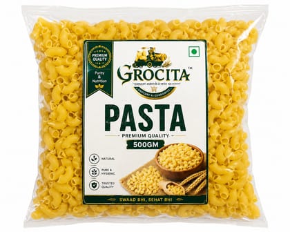 Grocita Premium Quality Elbow Pasta Macaroni - 500g