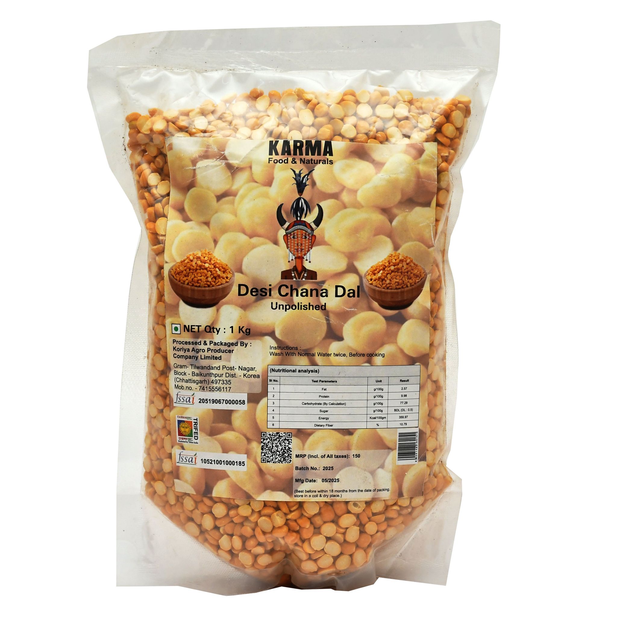 Premium Desi Chana DaL (1kg) (korea)