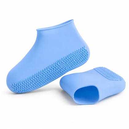 Waterproof Silicone Shoe Covers Reusable Rain Boots for Outdoor Activities Lightweight Foldable Non-Slip Shoe Protectors for Rainy Days Gardening and Travel Large