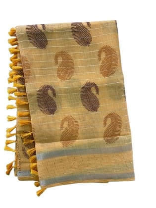 Linen Cotton Saree