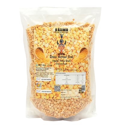 TRIBES INDIA Classic Arhar Dal 1 Kg 