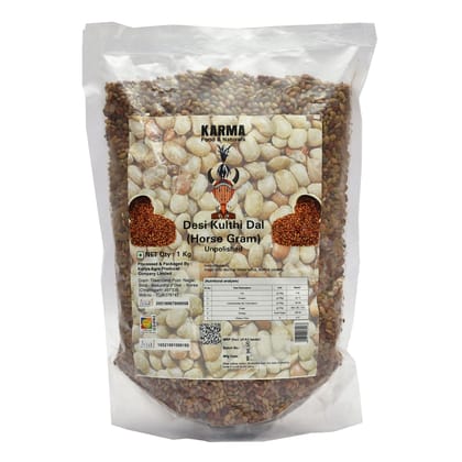 TRIBES INDIA  Classic Roasted Kulthi Dal 1 Kg 