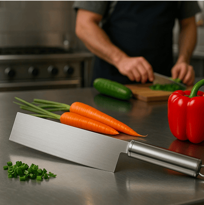 Premium Stainless Steel Cleaver Knife