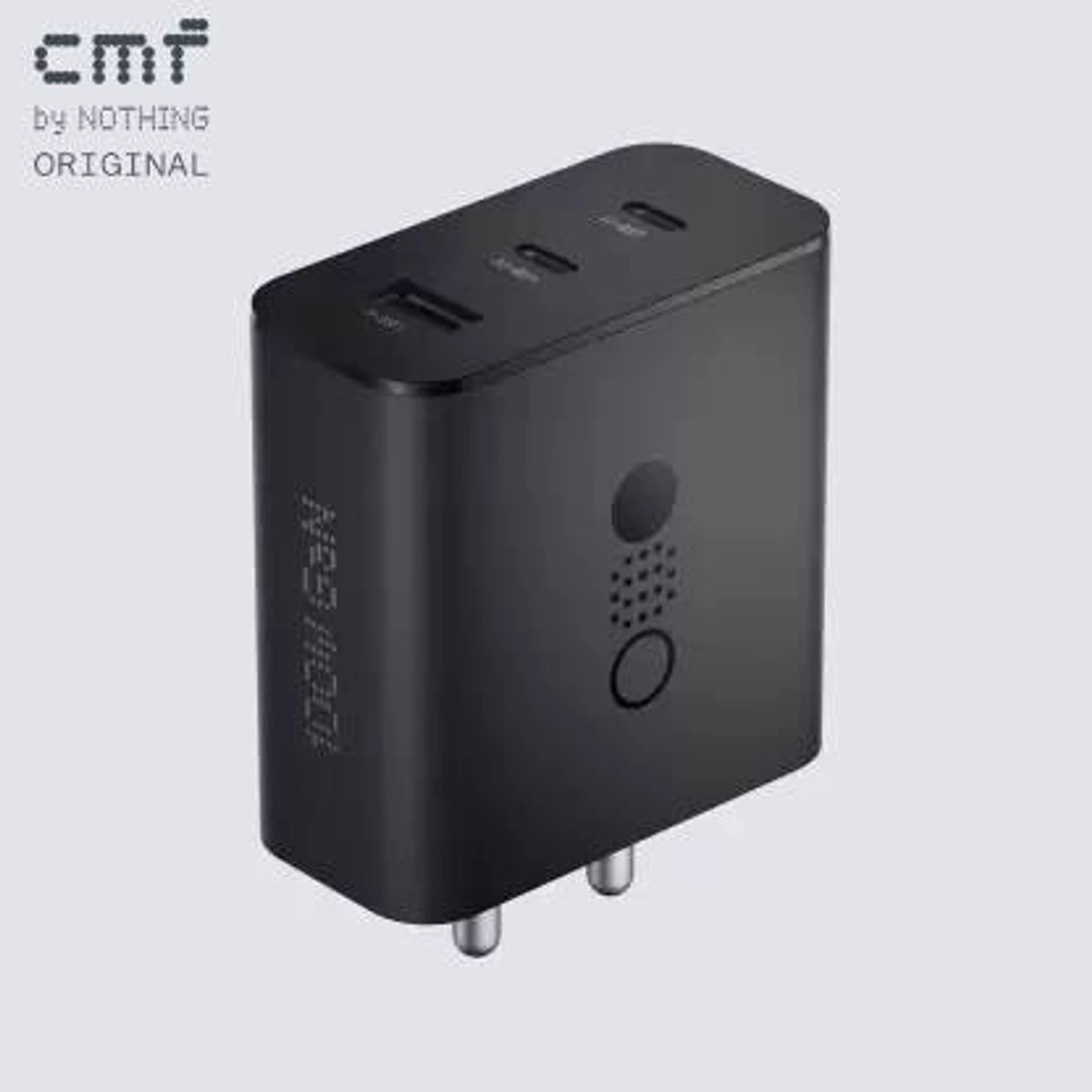 CMF by Nothing 100W Power GaN 5A 3 Port Mobile Charger(black)