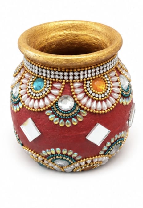 Handcrafted Divine Clay Pot – A Touch of Tradition & Elegance