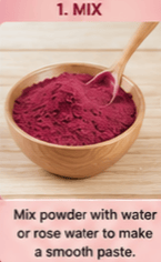 SHUSHRAJ JAIVIK Hibiscus Powder & Rose Petals Powder Combo Pack