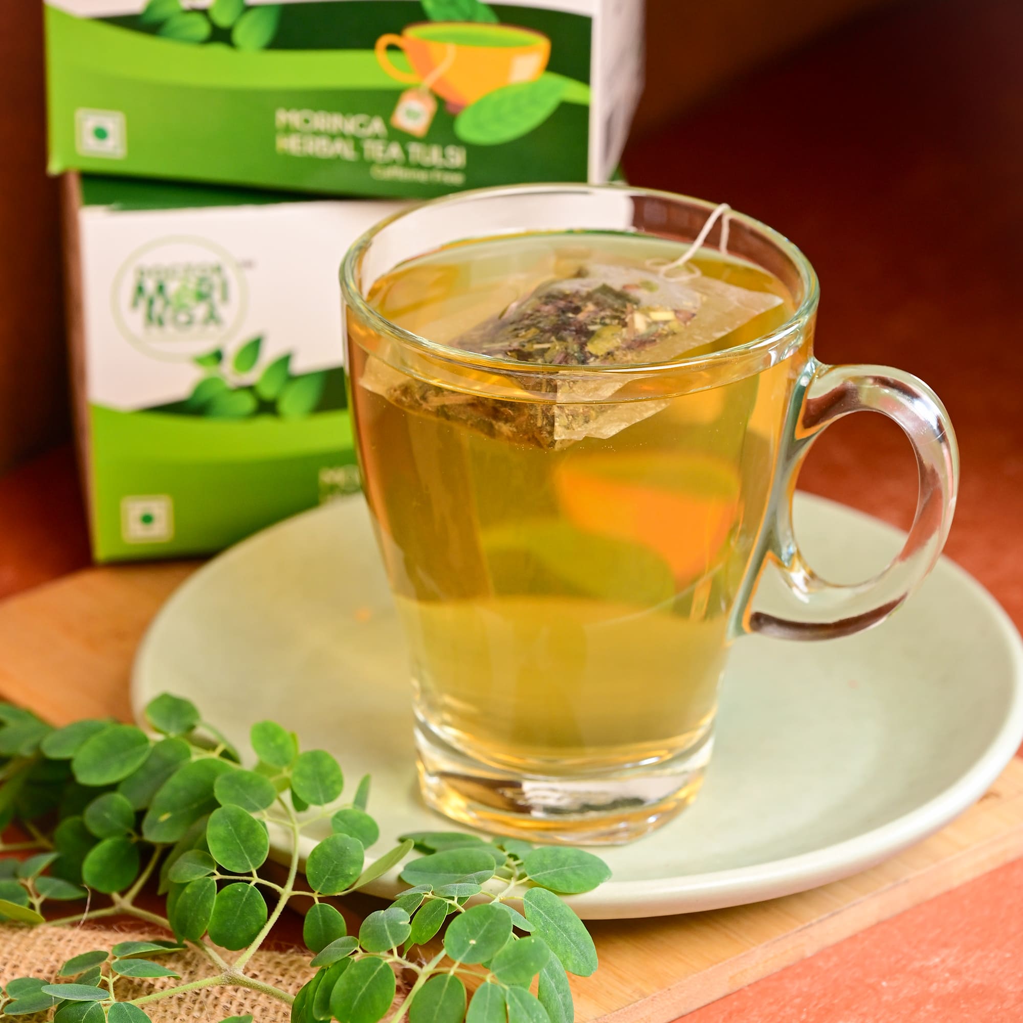 MORINGA HERBAL TEA TULSI (COMBO PACK OF 2)