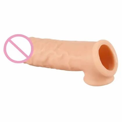 infinity love 8 inch Soft Silicon Men Reusable Dragon Condom With Extra Length And Girth Extension | Penis Sleeve For Men