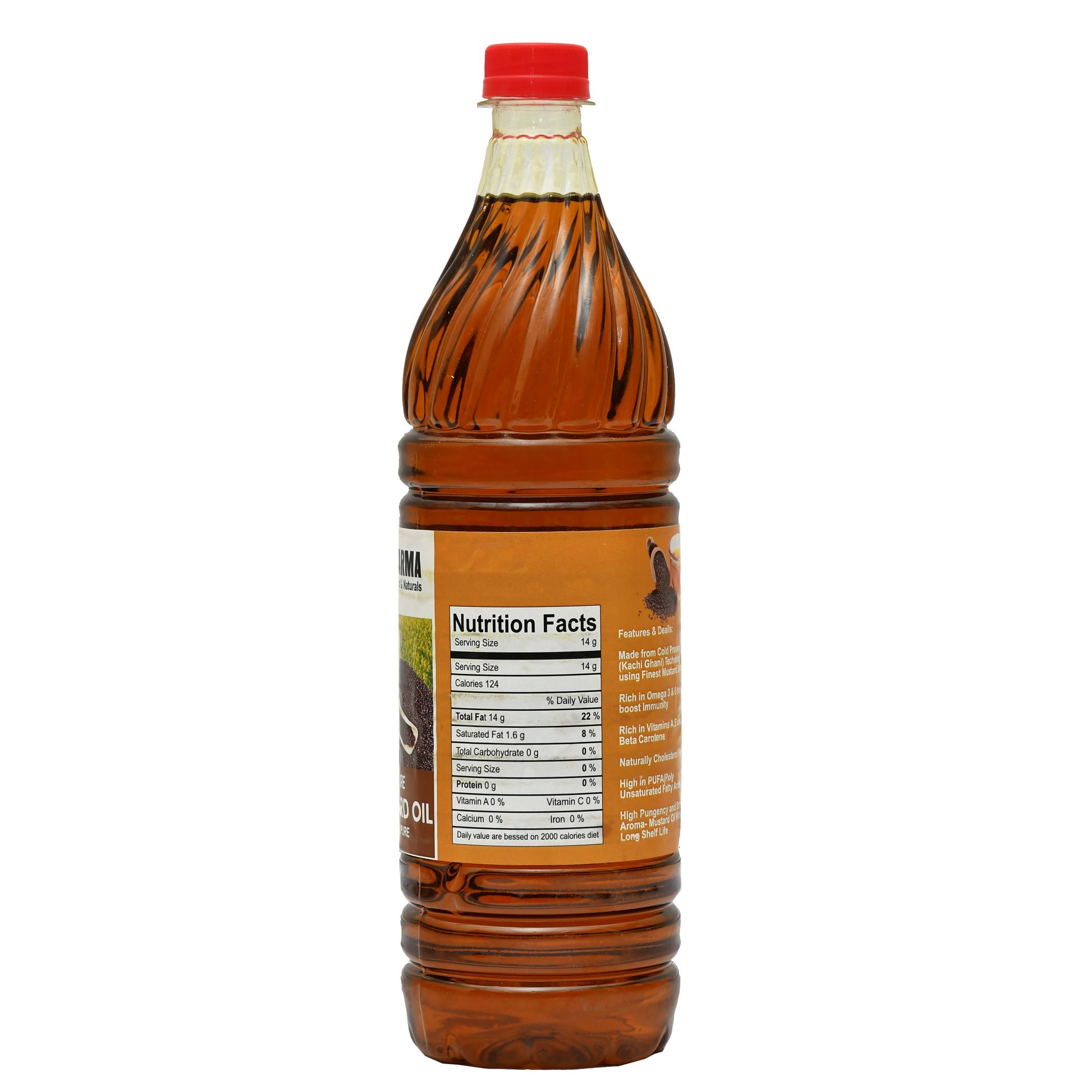 TRIBES INDIA  Cold Pressed Mustard Oil 1 Kg 