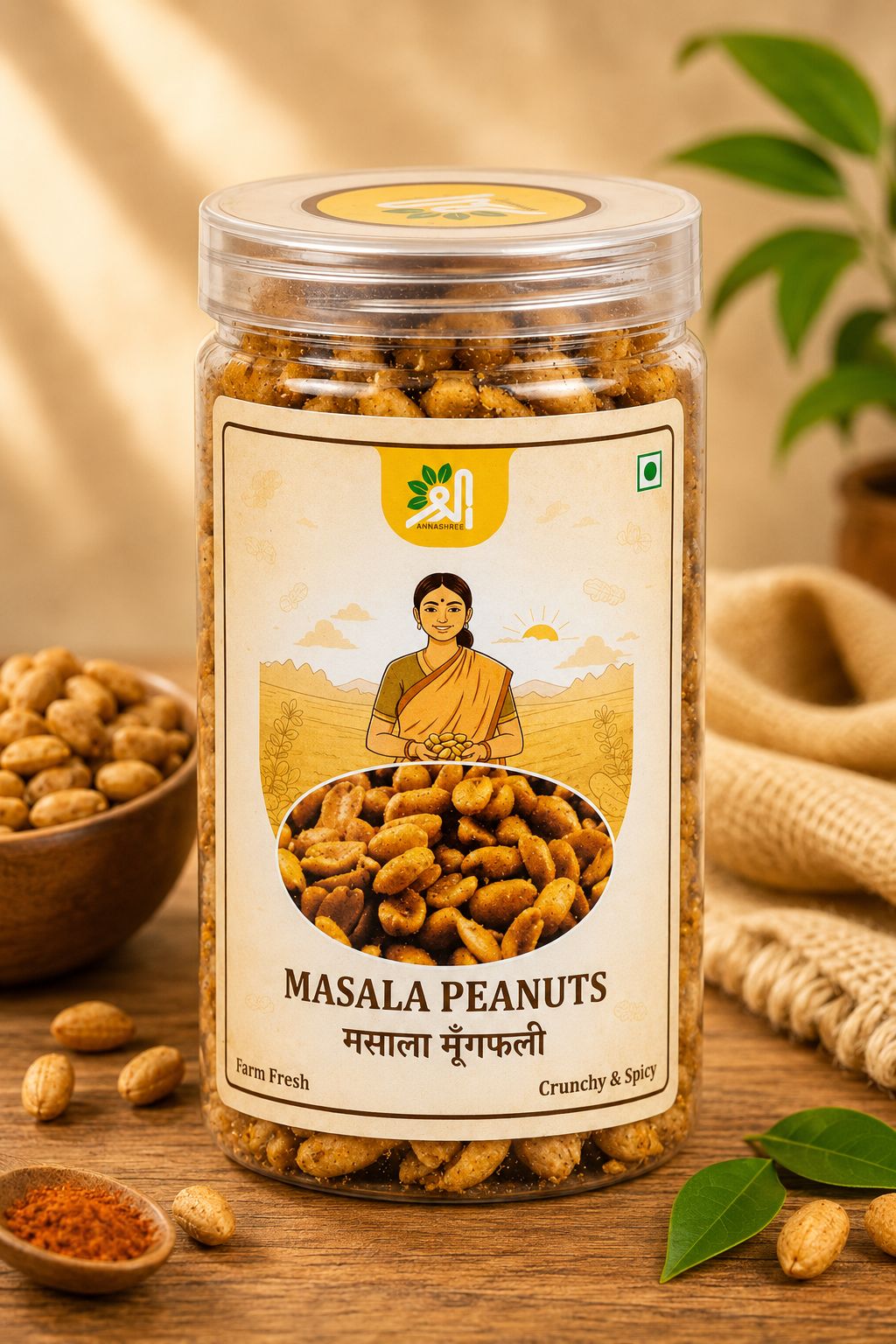 Masala Peanuts Crunchy & Spicy