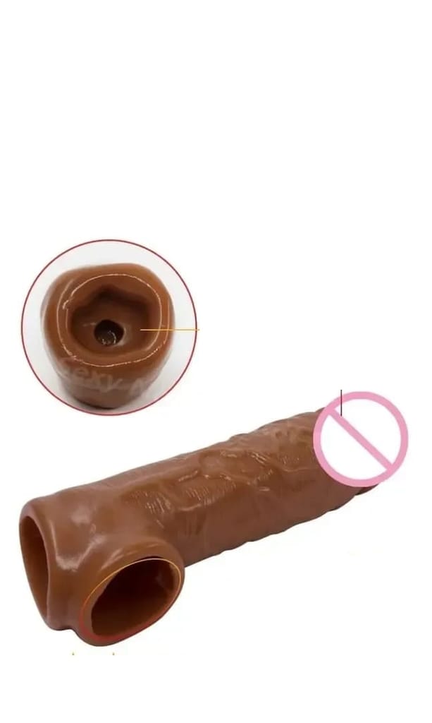 BAJATE RAHO Silicone Dragon Condom 7 Inch for Men | Skin Friendly Durable and Reusable Extra Large