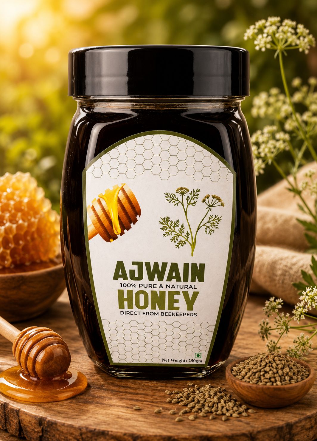 Ajwain Honey