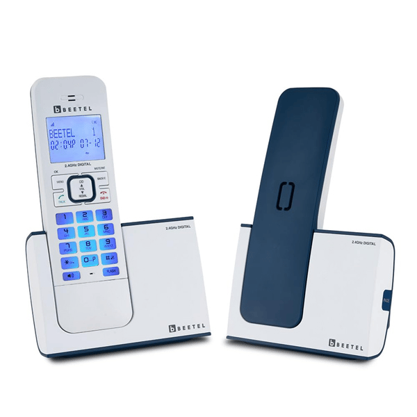 Beetel X75 2.4Ghz Cordless Landline Phone with Dual Mode
