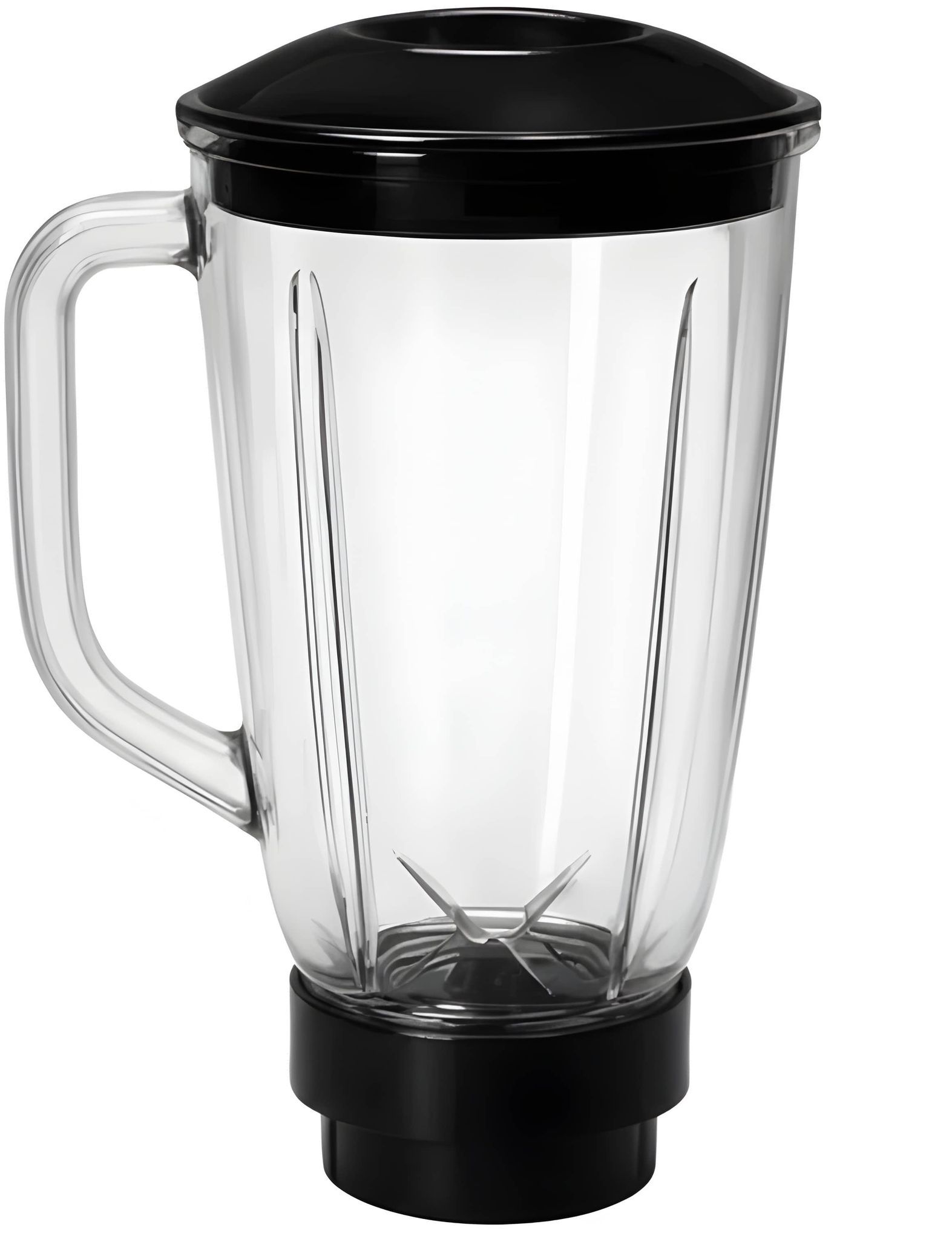 Heavy Duty 1500 ML Juice Mixer Blender Jar | Multipurpose Fruit & Juice Blending Jar | Transparent Mixer Jar with Stainless Steel Blade & Lid | Shake, Smoothie & Juice Maker (Original)