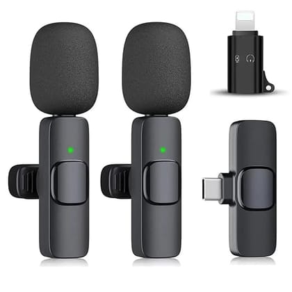 Wireless Lavalier Microphone System,  for iPhone & Android