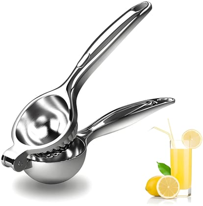 Manual Lemon Squeezer | Heavy Duty Citrus Juicer for Lemon, Lime & Orange | Easy-to-Use Hand Press Juicer for Kitchen, Juice, Cocktails & Cooking (Original)