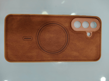 Brown Magnetic Leather Phone Case for Samsung Galaxy A Series