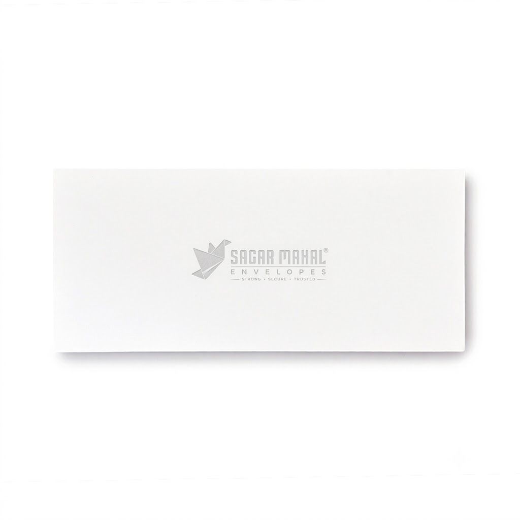 11 x 5 Inch White Laminated Envelope 115 GSM - Heavy Duty White Laminated Envelope to Secure Documents, pack of 250 pcs