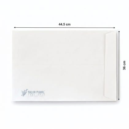 17 x 14 Inch White Laminated Envelope 115 GSM - Super Jumbo White Laminated Envelope, pack of 250pcs