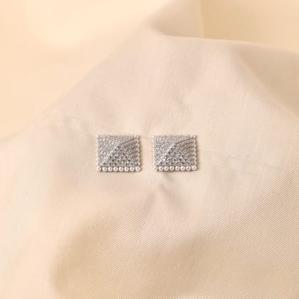 Lumina Studs-Silver