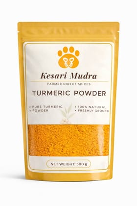 Kesari Mudra Pure Turmeric Powder 500g Kesari Mudra Pure Turmeric Powder 500g