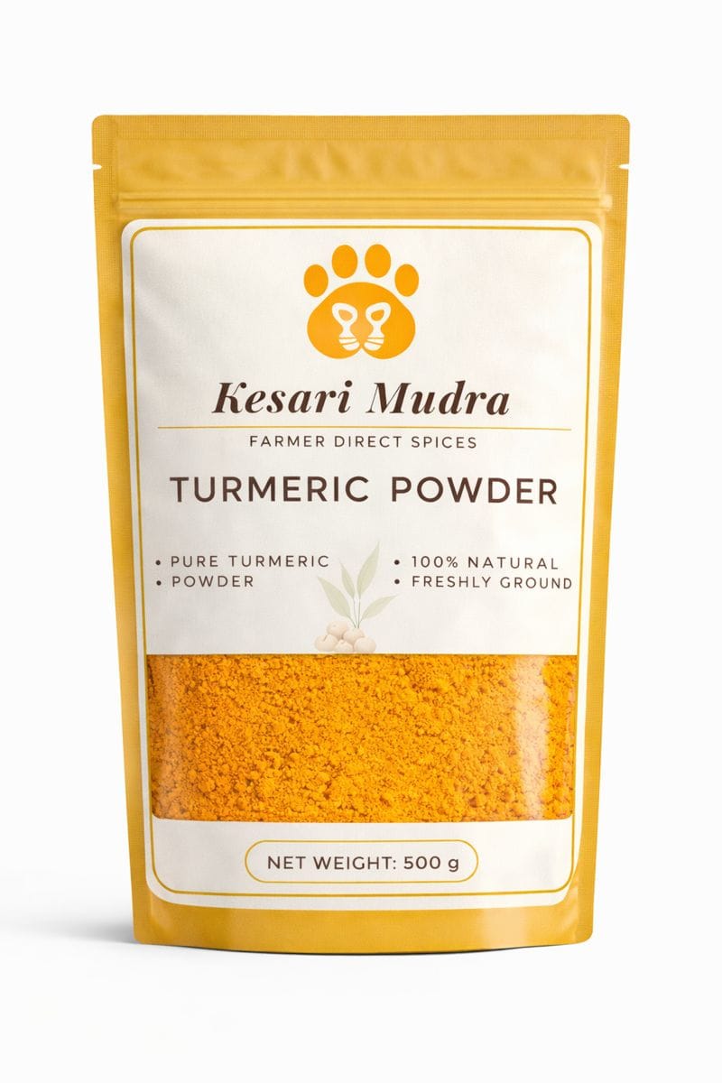 Kesari Mudra Pure Turmeric Powder 500g