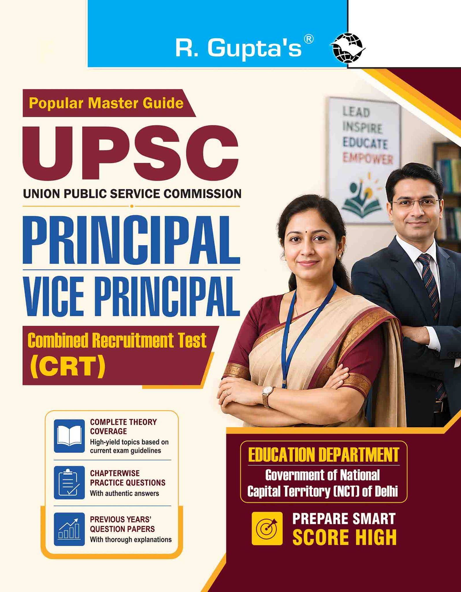 UPSC: Principal/Vice-Principal (Education Dept. NCT of Delhi) Combined Recruitment Test Guide (R-2979)