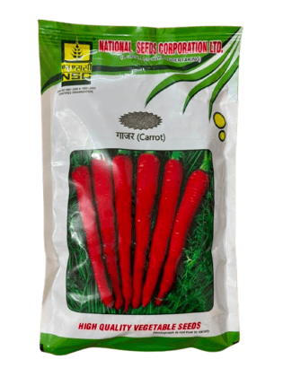 NSC CARROT VARIETY-PUSA RUDHIRA T/L 250GM PACKING