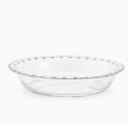 Borosil Borosilicate Fiesta Snack 19cm Glass Plate Set Of 2 