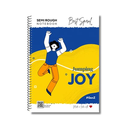 Best Spiral A4 Rough Spiral Notebook 400 Pages Ruled - Pack of 1