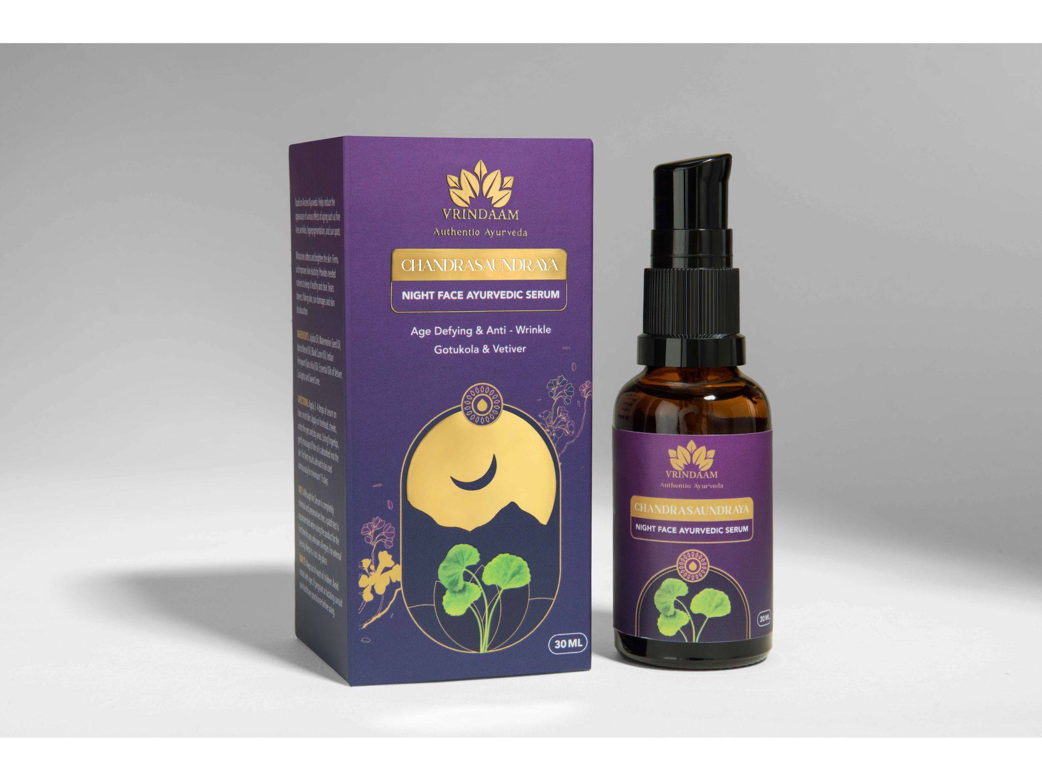 Chandrasaundraya Age Defying & Anti - Wrinkles Night Serum 30 ml