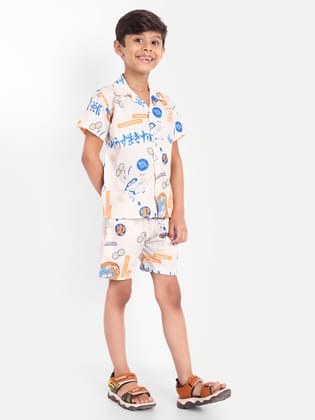 Kid's Co-Ord Set Multi colour