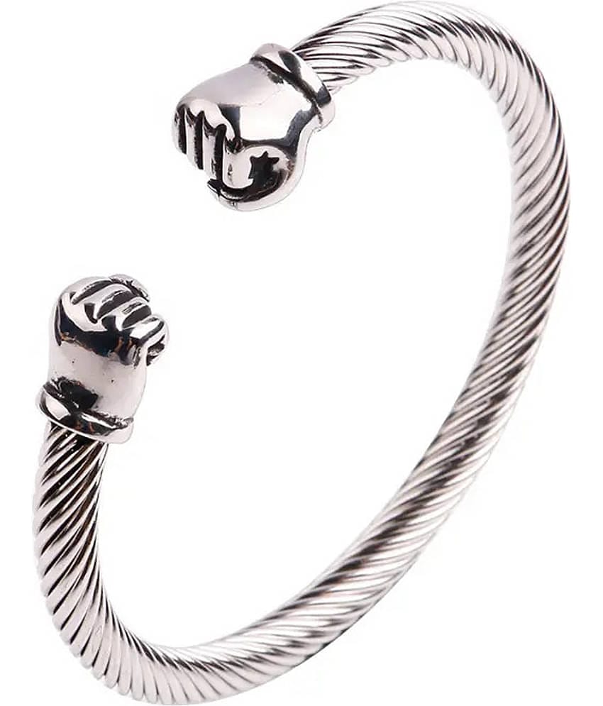 Thrillz Silver Kada ( Pack of 1 )