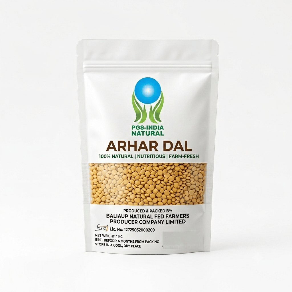 PGS-INDIA NATURAL Arhar Dal - 100% Natural, Nutritious & Farm-Fresh