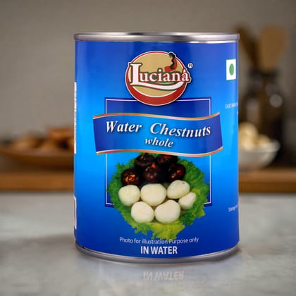 Luciana Whole Chestnuts in Water 425 g | Canned Whole Chestnuts | Ready to Eat Chestnuts | Premium Chestnuts for Desserts, Salads, Rice, Soups & Asian Recipes