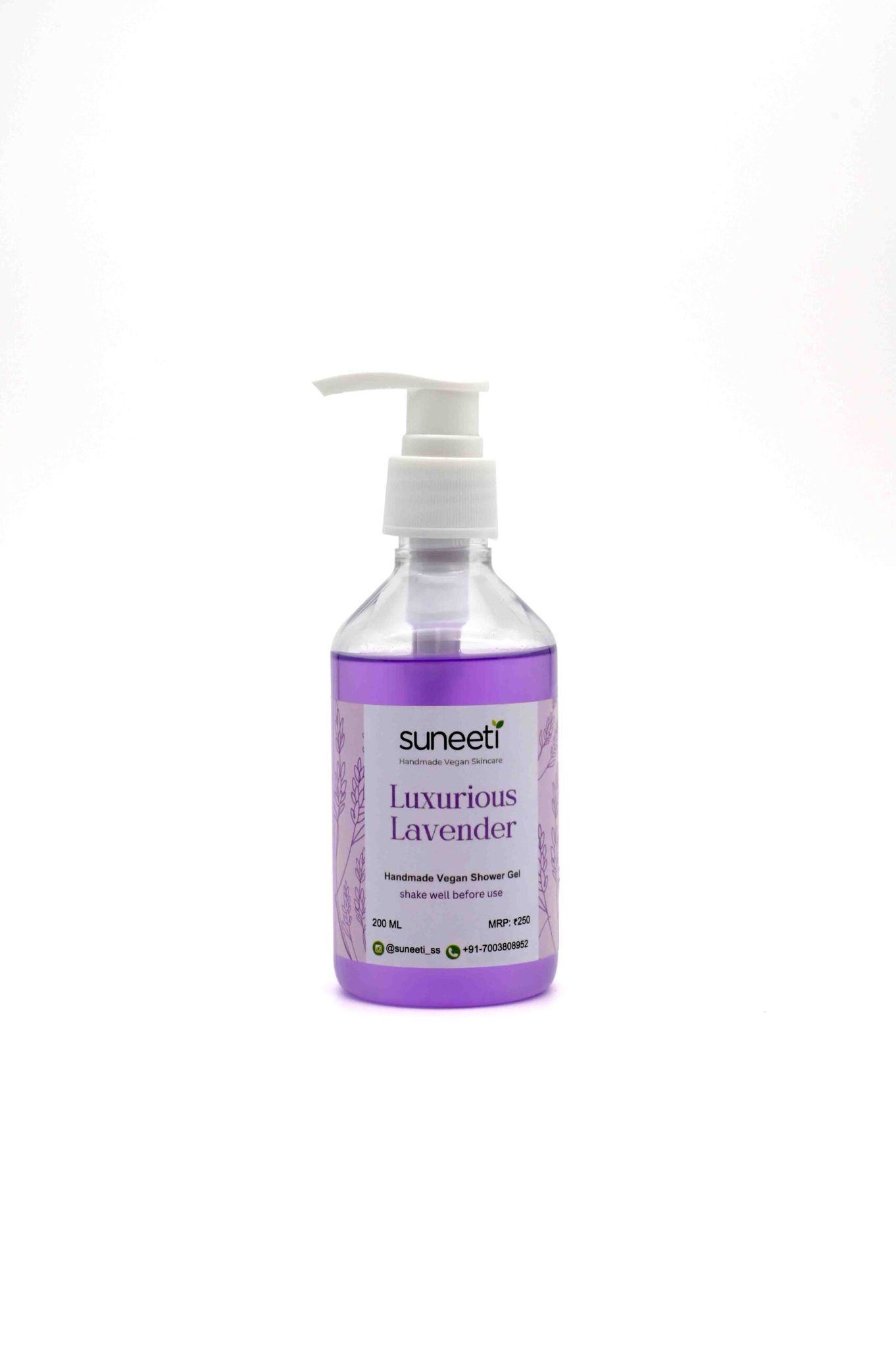 LUXURIOUS LAVENDER Shower Gel 200ml