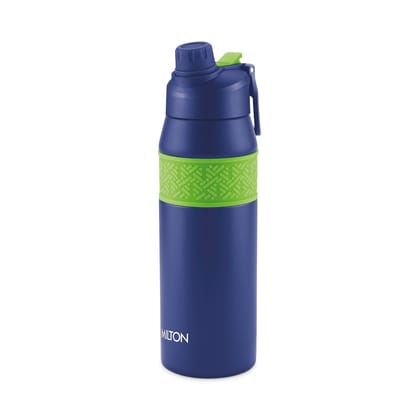 Milton Supertwin 900 Thermosteel Water Bottle 915 ml with Smart Dual Lid Design,Sip through Straw or Pop the cap for Quick Gulp,Hot & Cold, Leak Proof,ISI Certified, Vacuum Insulated,Office,Gym