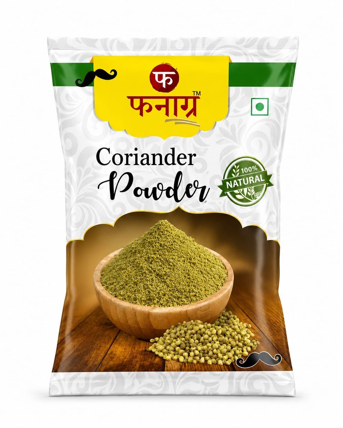 Phenagra Coriander (Dhaniya) Powder 500g 100% Natural l Rajasthani Dhaniya Powder