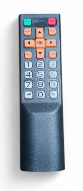 Free Dish SD Set Top Box Remote Control, Black, DTH Remote,Replacement Remote for SD Only, Not Compatible with HD